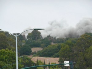 Cal State Hayward's Warren Hall is no more!