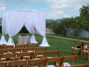 Simple wedding ceremony but 'just right' for the simply beautiful day. I enjoyed the poem that was read at this wedding on 'All you ever need to know you learn at Kindergarten'. So true!