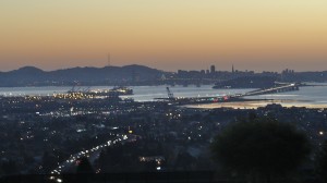 Stunning view of the SF Bay Area from Hiller Highlands Country Club, An Elegant Touch of Strings performs as a solo 10/13