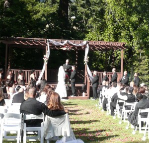 Ranch at Little Hills, where An Elegant Touch of Strings performed as a trio. 