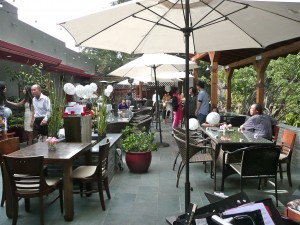 The Door, a restaurant that has a patio where An Elegant Touch of Strings performed for this birthday party