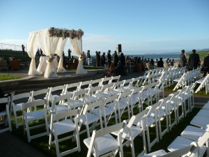 There is always activity on the bluff as guests enjoy the view