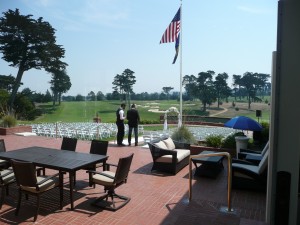 Another view of the ceremony site. An Elegant Touch of Strings Quartet