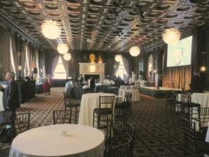 Julia Morgan Ballroom where An Elegant Touch of Strings performed as a string quartet